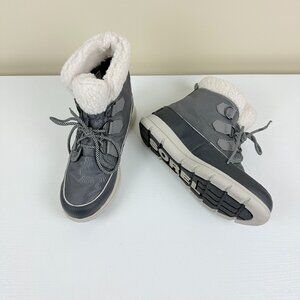 SOREL Whitney Short Lace Waterproof Winter Boots Women’s - Faux Fur Lined